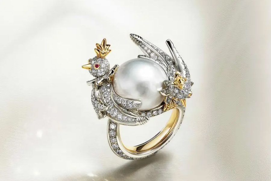 蒂芙尼发布让·史隆伯杰高级珠宝系列Bird on a Pearl全新作品